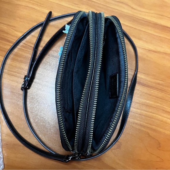 Coach Quilted Denim Small Purse Crossbody Bag - Picture 7 of 12